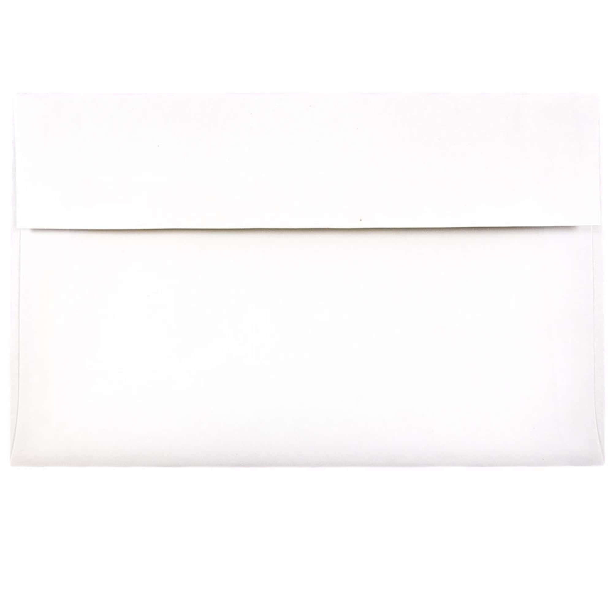 JAM Paper A10 Red Foil Lined Invitation Envelopes 50ct.